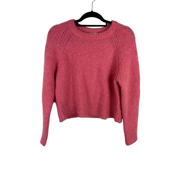 J. Crew Pink Wool Sweater- Size S - Picture 4 of 10